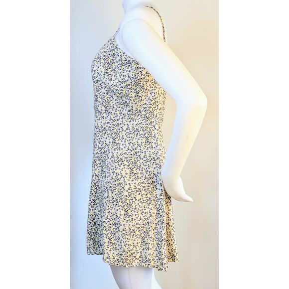NEW Calvin Klein A-Line Skater Minidress Sundress Leopard Print Size Medium - Picture 7 of 12